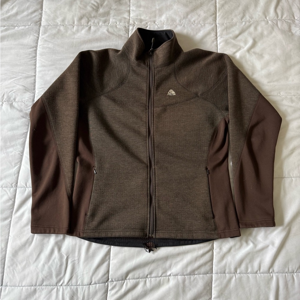 ‘00s Nike ACG Brown Zip Up Fleece
